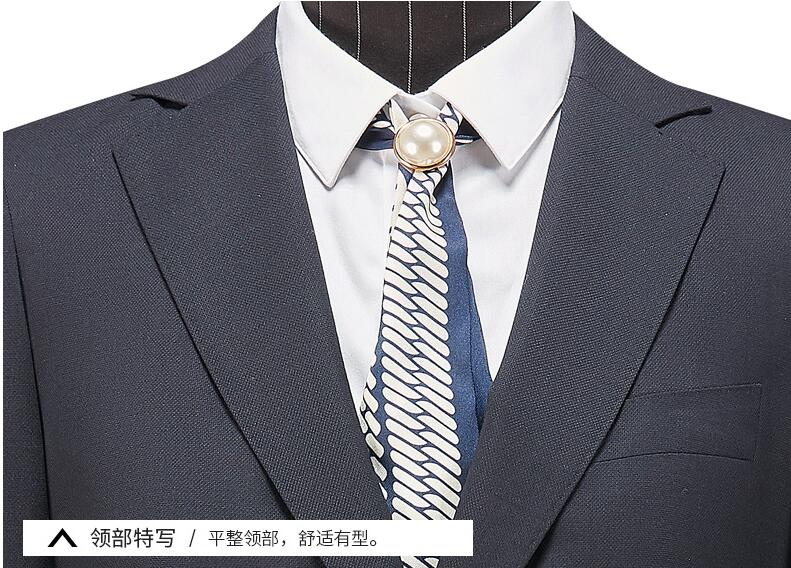 物業(yè)前臺(tái)行政女士?jī)闪？酃しI(lǐng)型細(xì)節(jié)圖